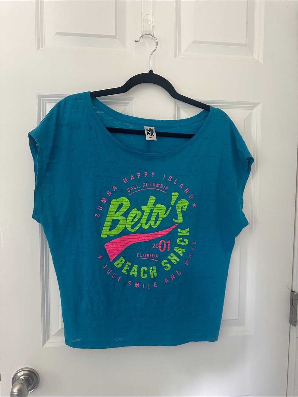 Zumba Burn Out Cap Sleeve Top